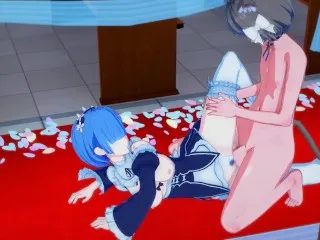 3D Hentai: Re:Zero - Trap Ferris Fucks Rem