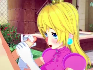 Peach Hentai Animation: Handjob ~ Super Mario Voiced by MagicalMysticVA