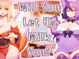 [FF4M] Monster Girls Job Interview Blowbang Milking Session [Explicit ASMR]