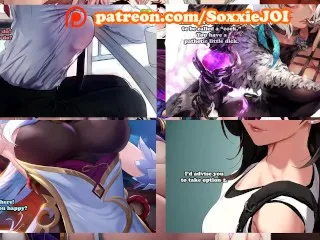 Sexy SoxxieJOI's Intense Hentai JOI - Patreon Preview