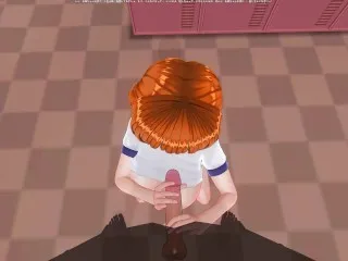 Redhead 3D Hentai POV - Sensational Cock jerking