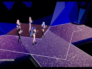 [MMD] STAYC - So Bad: Ahri, Akali, Evelynn, Kaisa, Seraphine LoL Solo Session