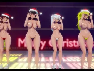 RWBY Xmas Striptease & Dance