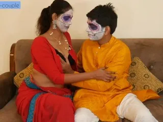 Desi Sali Sapna & Brother Mood Intense Scene