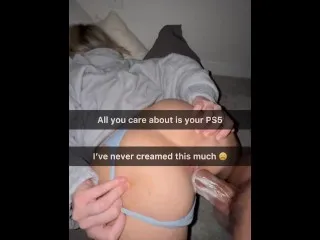 Young Cheater Fucks College Dorm, Creampie Boyfriend's GF