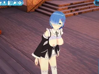 Re:Zero Remu & Sex Scene ❤️ Koikatsu Sunshine