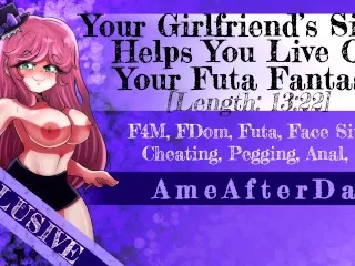 Girlfriend's Sis Aids In Futa Fantasy Fulfillment