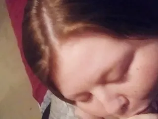 Big BBW Deepthroat & Swallowing