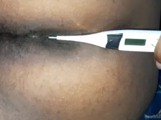 Desi Lady Sick: Dewar Checks Temp on Pussy, Ass