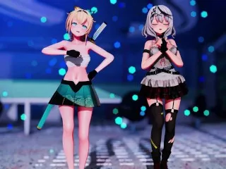 Chloe x Iroha - Heart Pie Dancehall 4k/60fps - MMD Hololive