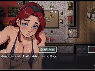 Cute Naked Fairy Stuck in Keyhole - Lost Lagoon Hentai Game Ep.1