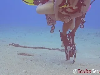 Scuba Dive Sex: Broken Mooring Fucked - Part 2