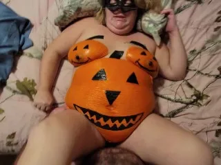 Pregnant Pumpkin Squirts Big Cock - Sexy Ejaculation