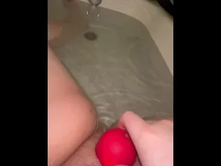 Dirty Moans: Bathtub Cum Play