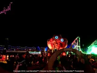 Lexi Mansfield Raves at EDC Vegas '19