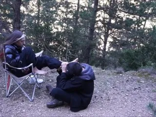Teen Foot Worship Forest Orgy