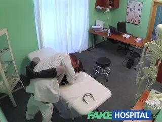 Busty Slim Patient Loves Doctor's Cock - FakeHospital