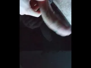 Italian Amateur Reaches Big Messy Finish by Hand. Massive Cumshot