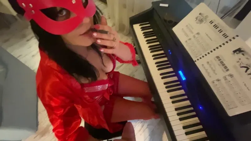 MilfyCalla - Piano Teacher Fucks Ep. 97