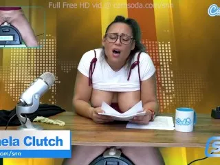 Latina News Anchor Masturbates On Air - Explicit