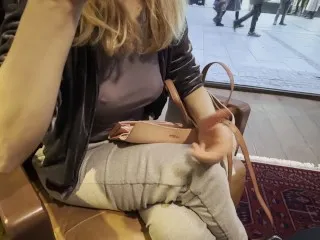 Public Titty Flash, Husband Fingers Pierced Nipples