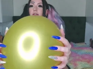 Dominatrix Nika Balloons - Inflates & Pops Fetish Scenes