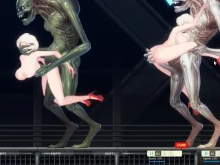 Nier Automata Stars Fucked by Aliens Hentai