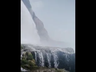 Hardcore Waterfall Sex