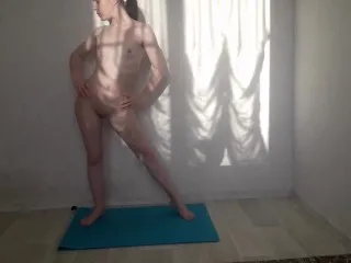 Nude Yoga Solo Session - Sexy Star