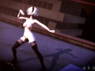 [MMD Xxx Scene] Nier: Automata Reverse Banging Campaign