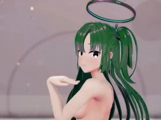 Yuuka Hentai Dance, Teddy Play, Dark Green Hair