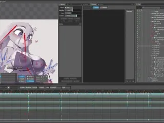 NSFW 2D Art Animation w/ Spine2D - Pecheneg