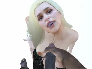 Daenerys Targaryen 3D Ani Facefucked BBC Deepthroat