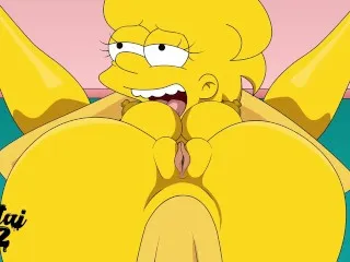 Lisa Simpson - Full Nelson Anal Cartoon XXX