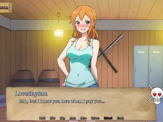 Naughty Pirate Orgy 2 - Horny Nami-San by LoveSkySan69