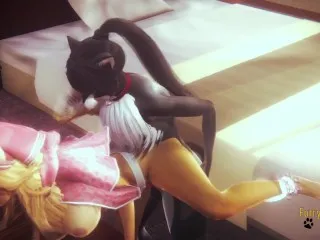 Cat & Fox Hentai Dildo Sex - Furry Yiff Scene