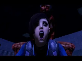 Jill Valentine Tackles Hardcore Scene