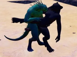 Alien Dragon Fucks Furry Kitty | Savage Encounters