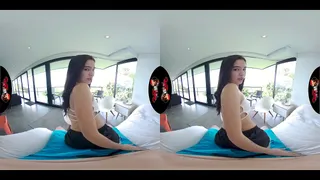 18 YO Latina VR Debut - Hardcore Teen Action