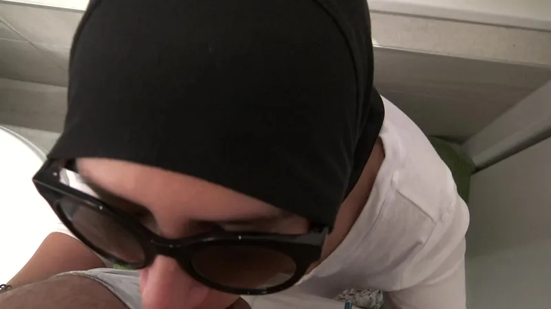 Turkish Wife Sucks Stepson's Big Cock, Big Facial