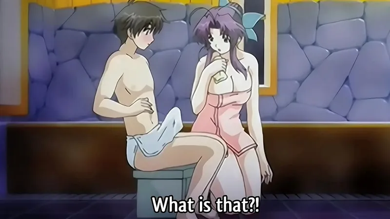 Step Mom Baths 18yo Step Son - Hentai, Uncensored, Subtitled