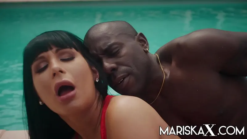 Brunette Bombshell W/ Big Boobs Gets Deeply Fucked by Black Stud