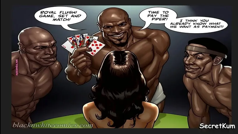 Black Basketball Players F*ck White Wife (The Poker Game S2 E1)