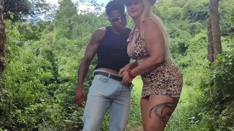 Public Forest Fuckfest: Tourist Thrashes Tiffany's Ass with Monster Cock, Extreme Anal Destruction