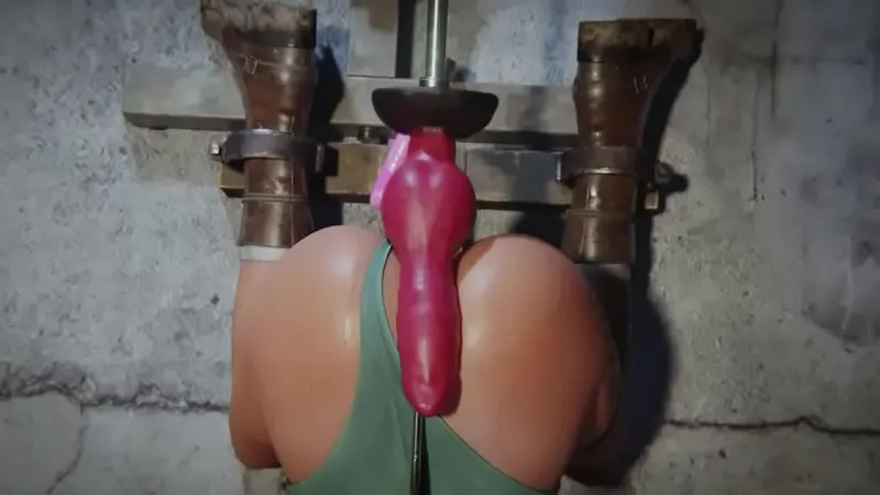 3D Lara Croft Bound & Big Booty Hentai