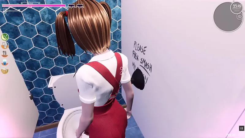 Perfect Body Voyeur 3D Game - Ep.2 My Lust Wish Bathroom Scene