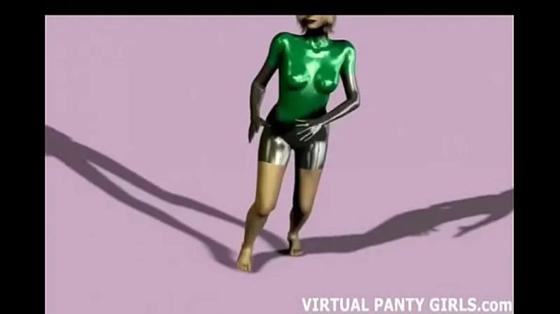 Anime Babes in Pantyhose & Lingerie Action