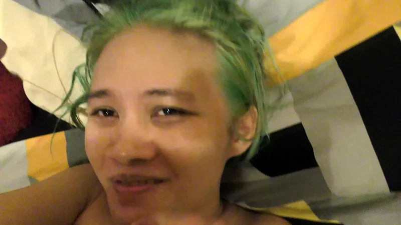 POV Blowjob & Cum Facial Love