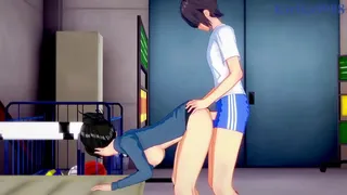Ai Nanasaki and Hibiki Tsukahara intense sex. - Amagami Hentai