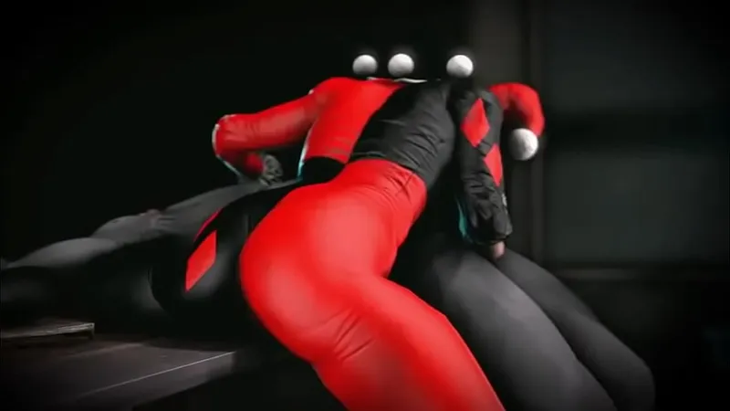 Harley Quinn Deepthroat & Creamy Finish